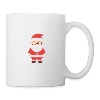 Weihnachtsmann - Illustration - Tasse - Weiß - Rechts