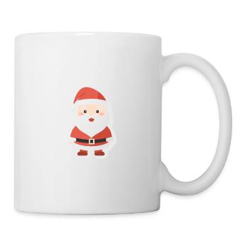 Weihnachtsmann - Illustration - Tasse - Weiß - Rechts
