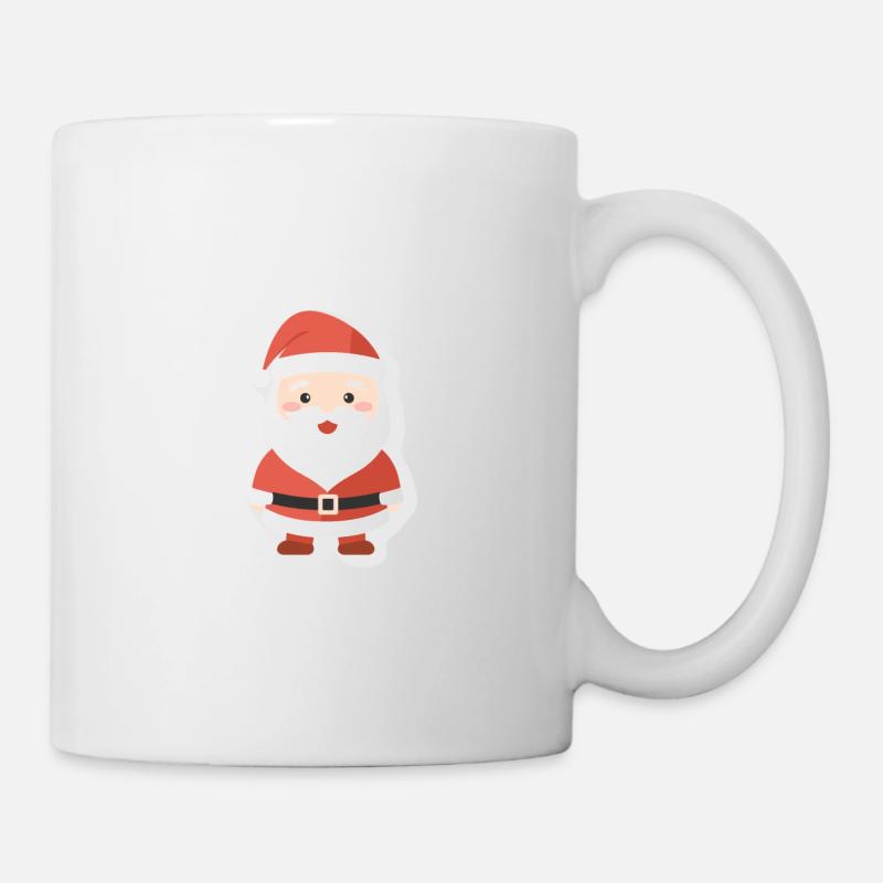 Père Noël - illustration - Mug blanc - blanc