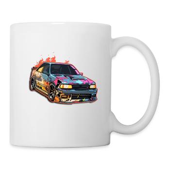 Car - Illustration - Mug - white - Right