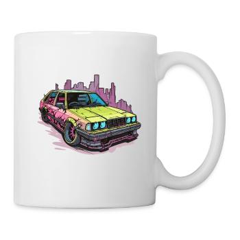 Car - Illustration - Mug - white - Right