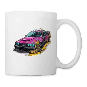 Car - Illustration - Mug - white - Right