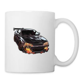 Car - Illustration - Mug - white - Right