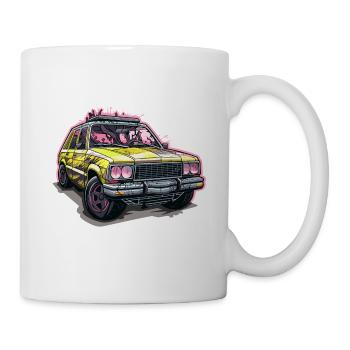 Car - Illustration - Mug - white - Right
