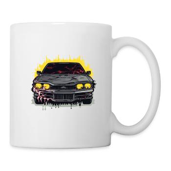 Car - Illustration - Mug - white - Right