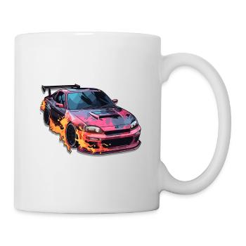 Car - Illustration - Mug - white - Right