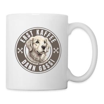 Goldie Tasse - Golden Retriever - Tasse - Weiß - Rechts