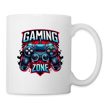 Gaming Zone - Controller Illustration - Tasse - Weiß - Rechts