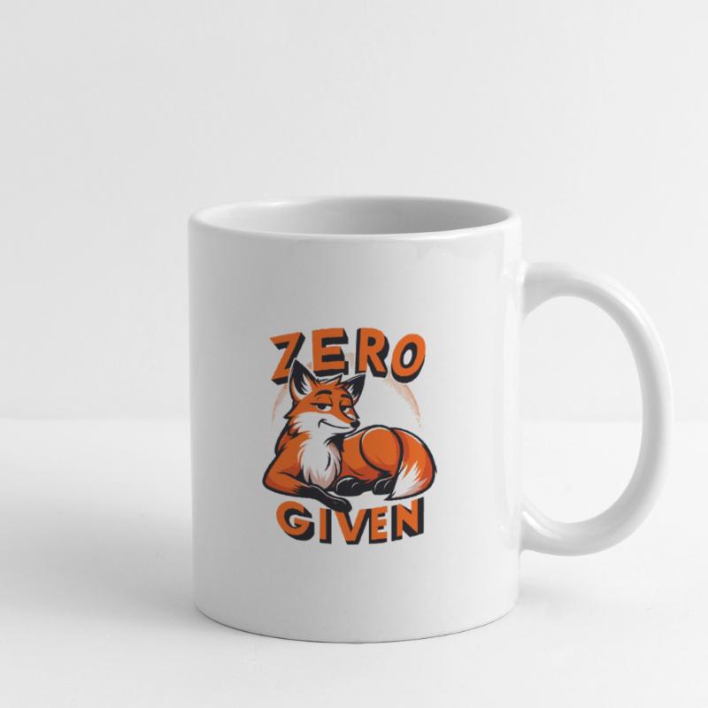Zero Given - Fox Illustration Mug