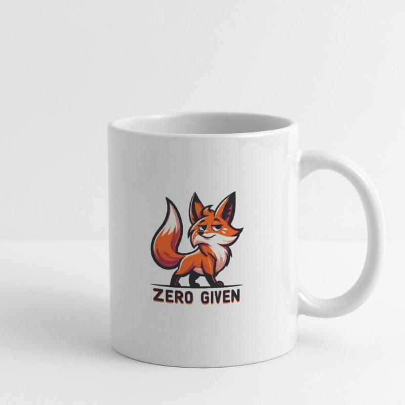 Zero Given - Fox Illustration Mug