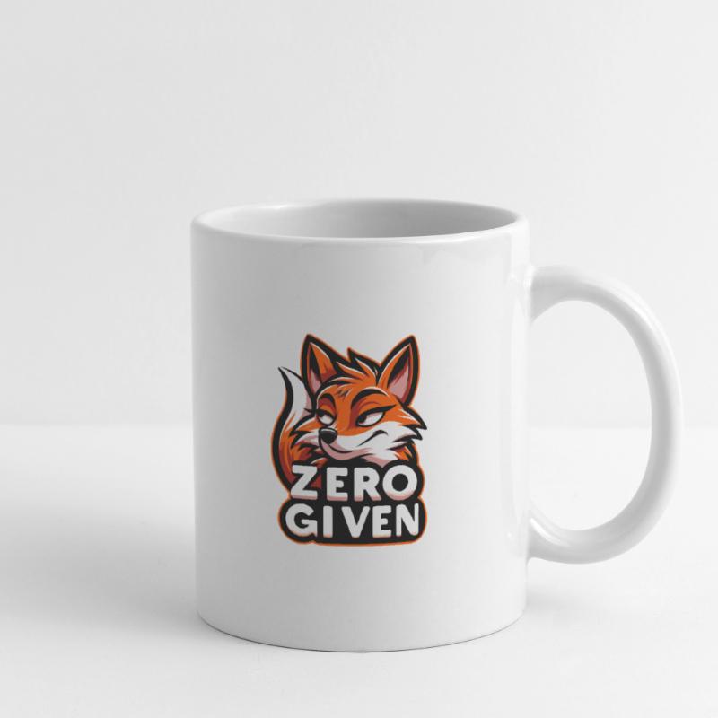 Zero Given - Fox Illustration Mug