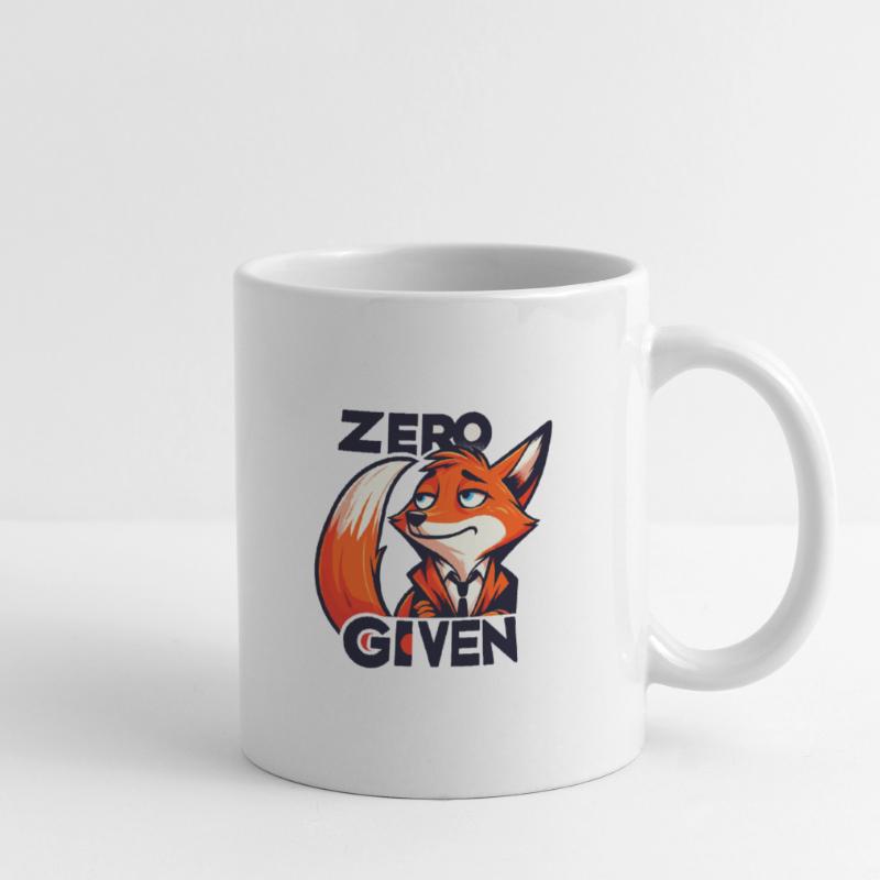 Zero Given - Fox Illustration Mug
