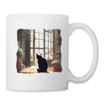 Anime / Comic / Japanisch / Zeichentrick / Cartoon - Tasse - Weiß - Rechts