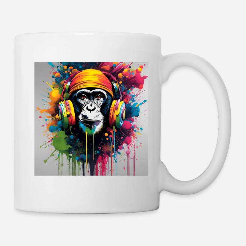 Ein wunderschönes Porträt mit Musik - Tasse - Weiß