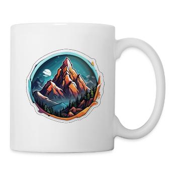 Mountain / Alps / Summit / Nature / Forest / Rock - Mug - white - Right