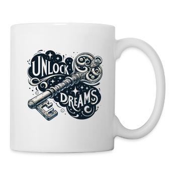 Unlock Dreams - Key Illustration - Mug - white - Right