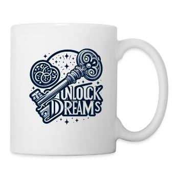 Unlock Dreams - Key Illustration - Mug - white - Right
