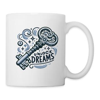 Unlock Dreams - Key Illustration - Mug - white - Right