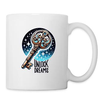 Unlock Dreams - Key Illustration - Mug - white - Right