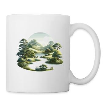 Landscape - Illustration - Mug - white - Right