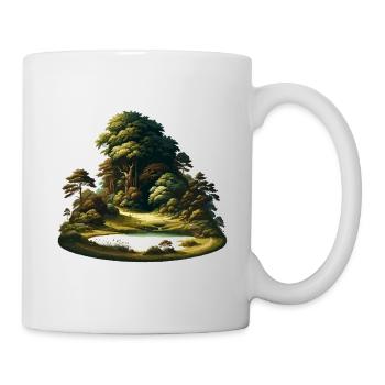 Landscape - Illustration - Mug - white - Right