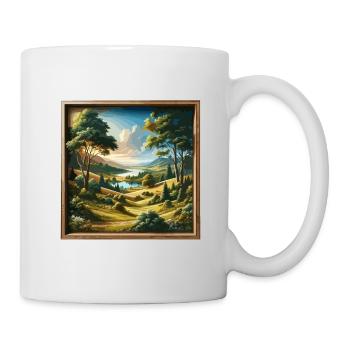 Landscape - Illustration - Mug - white - Right