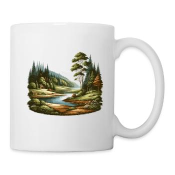 Landscape - Illustration - Mug - white - Right
