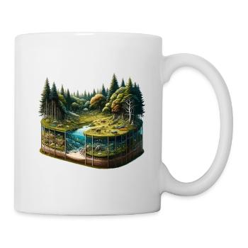 Landscape - Illustration - Mug - white - Right