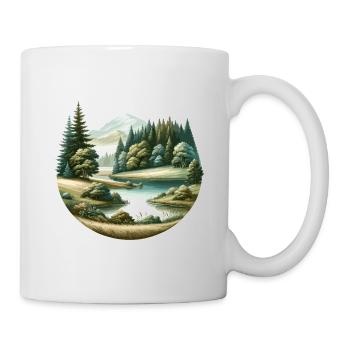 Landscape - Illustration - Mug - white - Right