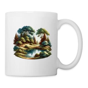 Landscape - Illustration - Mug - white - Right
