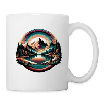 Landscape - Illustration - Mug - white - Right