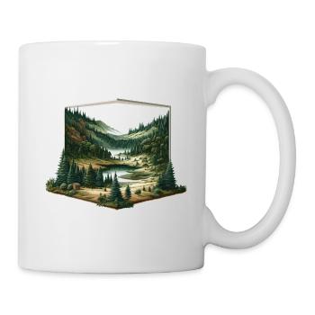Landscape - Illustration - Mug - white - Right