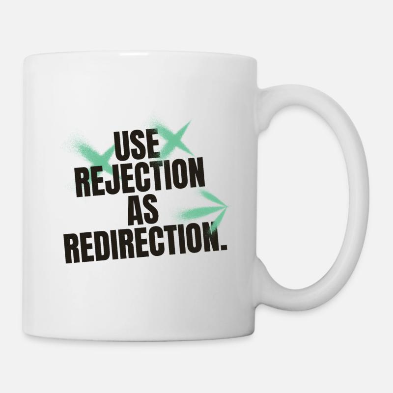 UTILISER LE REJET COMME REDIRECTION - Mug blanc - blanc