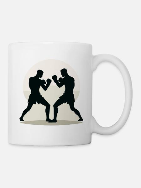 Kickboxen Kickboxer - Tasse - Weiß