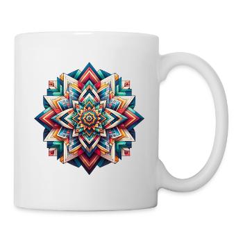 Kunterli - Color Prism Mandala - Mug - white - Right