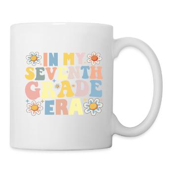 Teacher Student 7th Grade In My Seventh Grade Era - Mug - white - Right