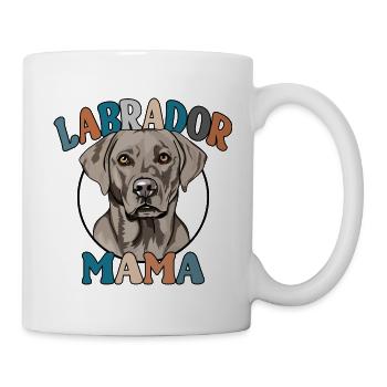 Silver Labrador Mom Dogs Dog Labbi Wilsigns - Mug - white - Right