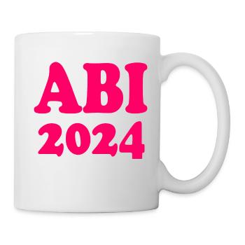 Abi 2024 - Tasse - Weiß - Rechts