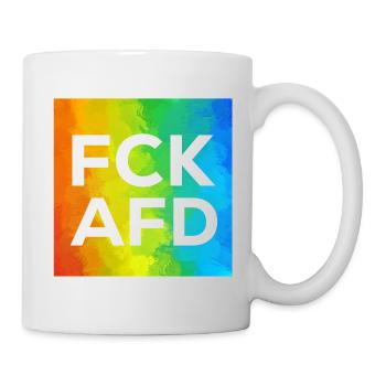 Fck AFD Cutout - Tasse - Weiß - Rechts