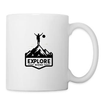 Explore more - Wanderer - Mug - white - Right