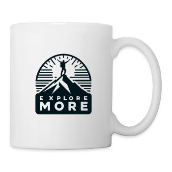 Explore more - Wanderer - Mug - white - Right