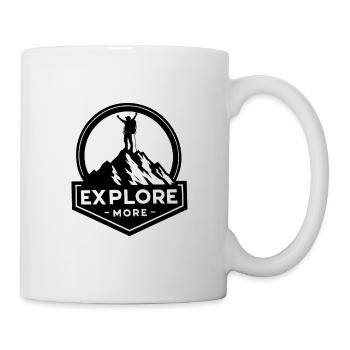 Explore more - Wanderer - Mug - white - Right