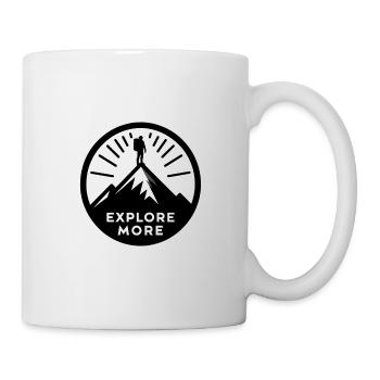 Explore more - Wanderer - Mug - white - Right