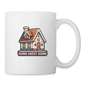 Home Sweet Home - House Illustration - Mug - white - Right