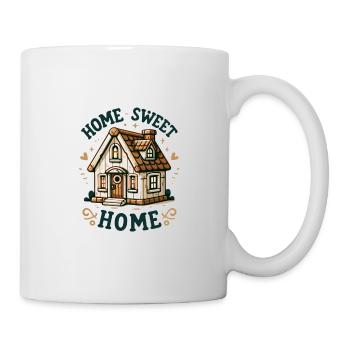 Home Sweet Home - House Illustration - Mug - white - Right