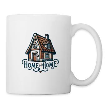 Home Sweet Home - House Illustration - Mug - white - Right