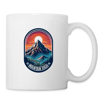 Mountain High - Berg Illustration - Mug - white - Right