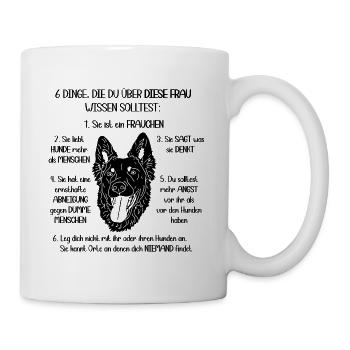 6 Dinge, die du über diese Frau wissen solltest - Tasse - Weiß - Rechts