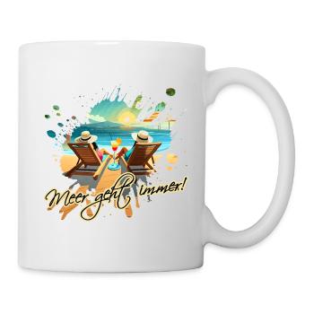 The sea is always good - Mug - white - Right