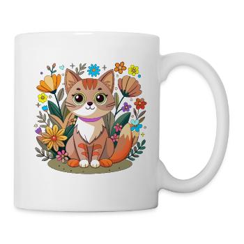 Sweet little kitten - Mug - white - Right